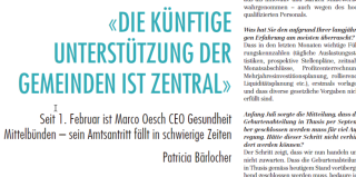 Neu im Einsatz für den palliativen Brückendienst Verena Gerber, Koyna Dzhevelekova, Ines Farrèr, Bea Meloni, Stefano Goti (v.l.n.r.)